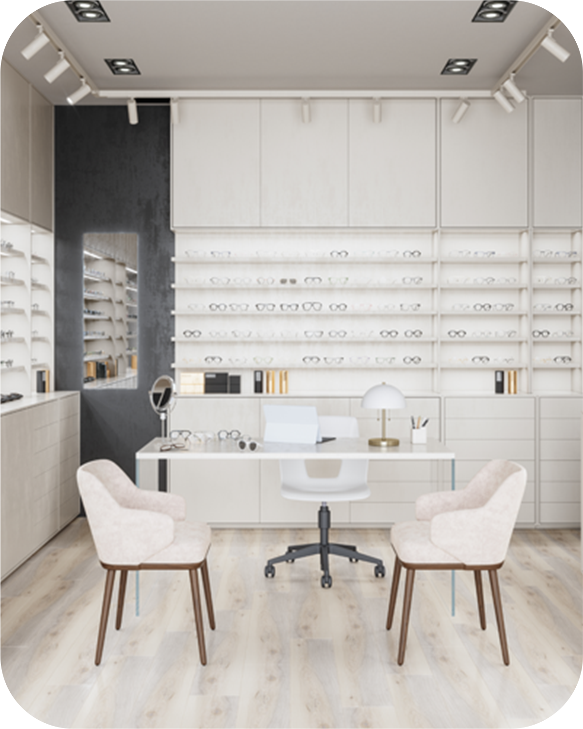 A space designed to feel more like a studio than a clinic